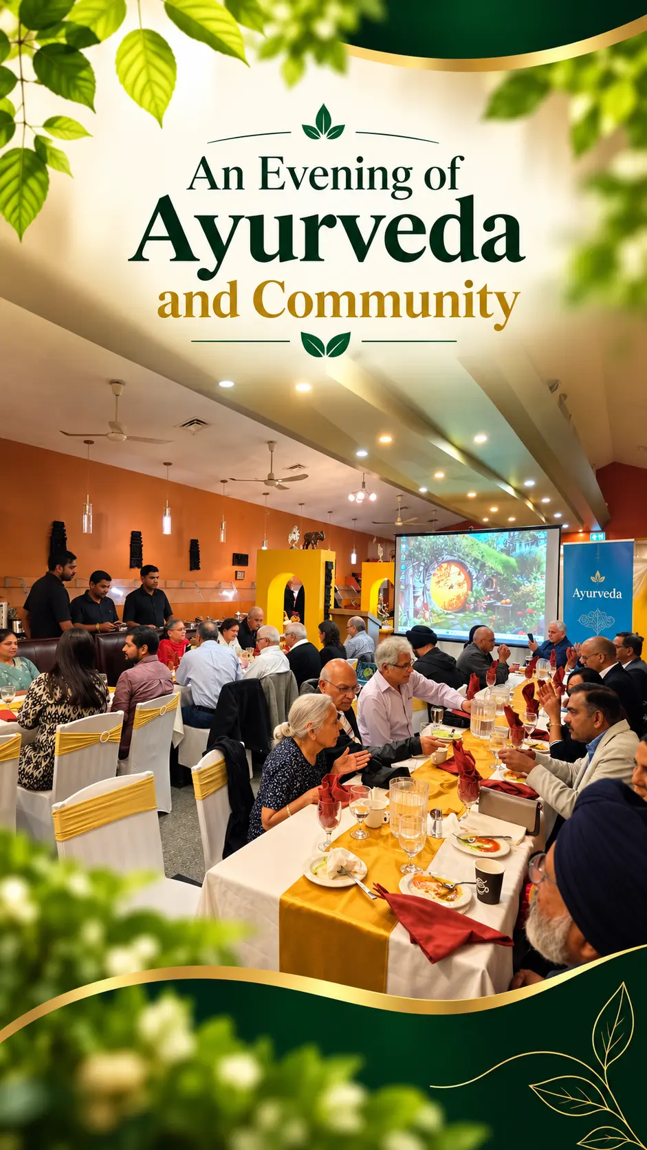 An evening of Ayurveda and community at the Ayurveda Day dinner in Ottawa